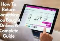 How to return items bought online easily