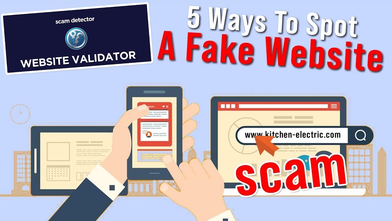How to spot fake online shopping websites